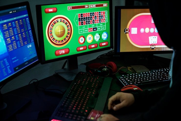 Langkah 3: Permainan Siap Roda Dream Catcher siap untuk taruhan dengan panel kontrol taruhan di bawah